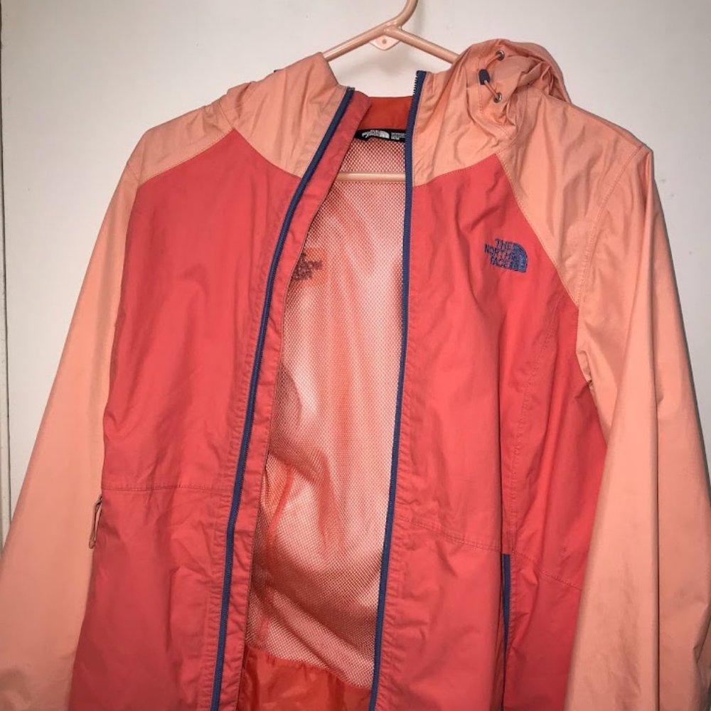 The North Face rain jacket